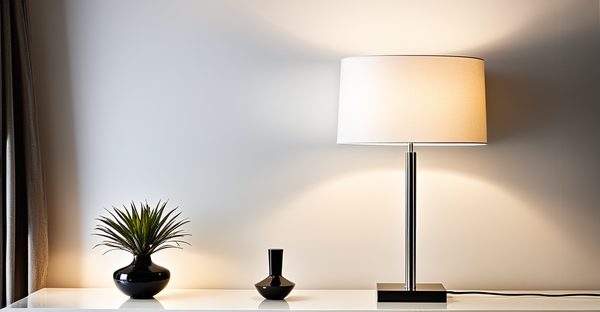 Lampe moderne design épuré : élégance et simplicité pour votre intérieur