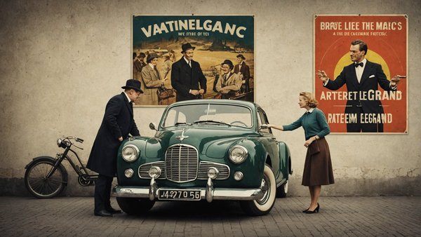Découvrez la magie des affiches vintage d'artem legrand